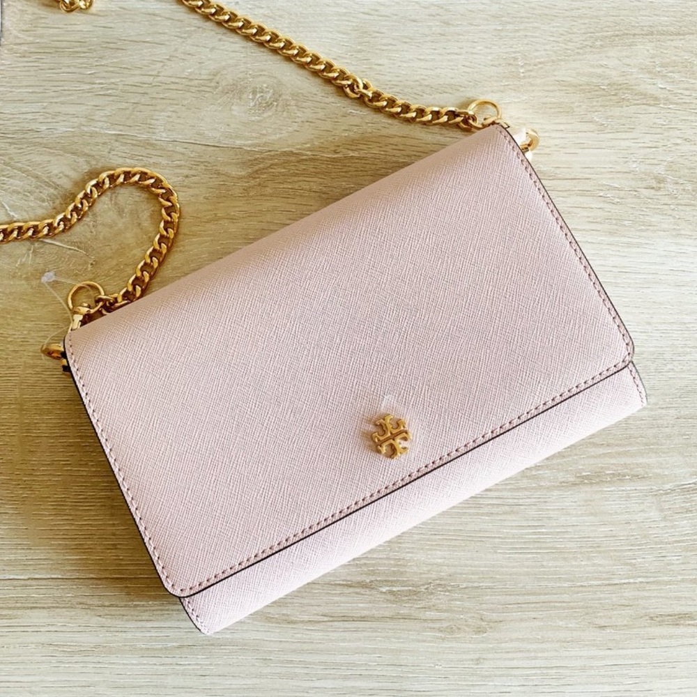 Tory Burch Robinson Chain Wallet